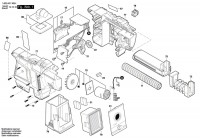 Bosch 1 600 A01 W0H Gde 18V-26 D Dust Extraction 18 V / Eu Spare Parts